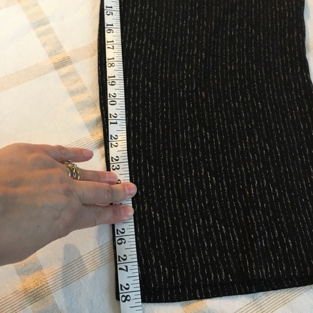 🎁2/$12 EXPRESSIONS XL BLACK DRAWSTRING WIDE LEG PANTS - Picture 4 of 6